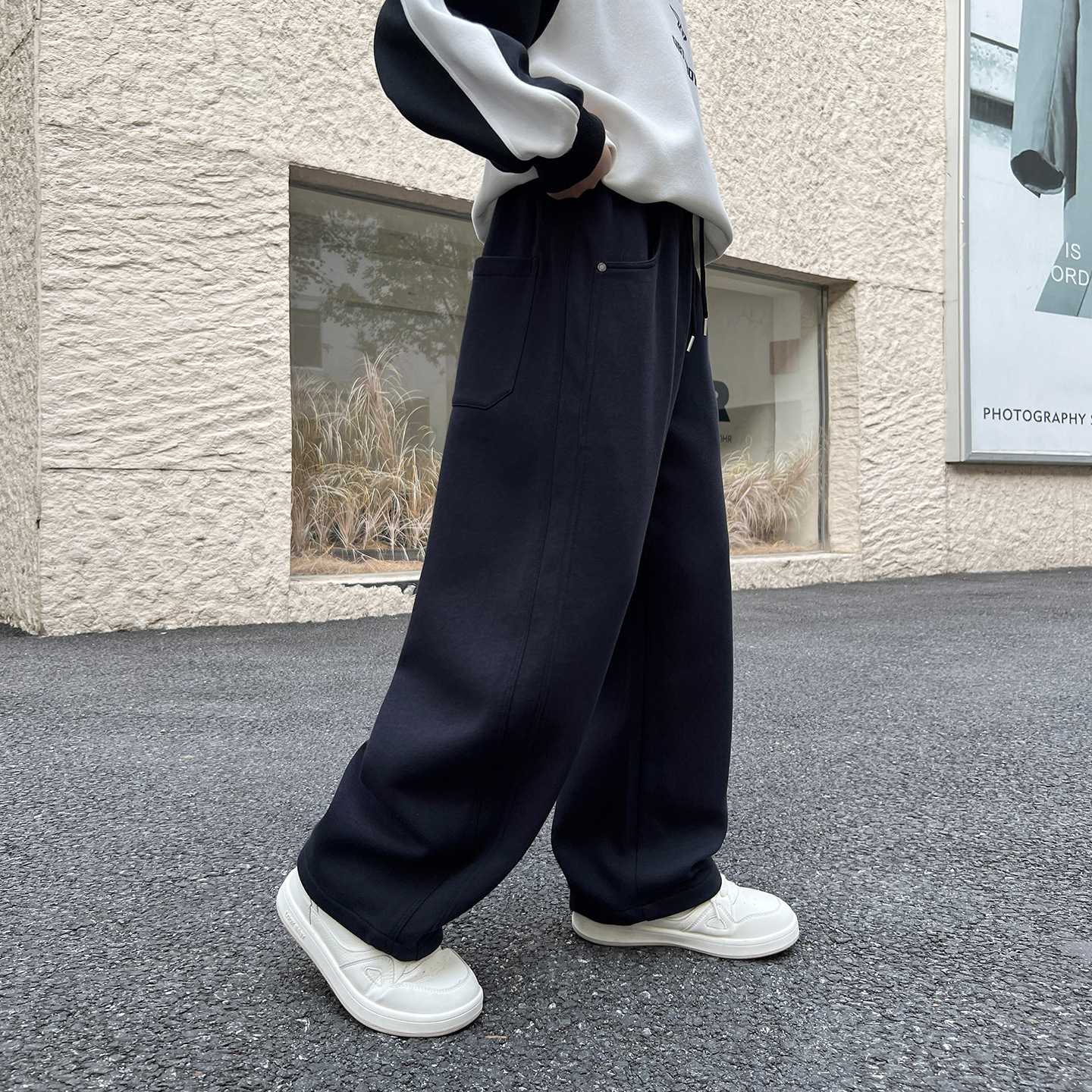 专柜品牌男童运动裤春秋款2026新款韩版儿童秋装裤子宽松中大童休