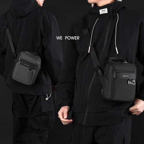 专柜品牌WEPOWER新款大容量手提男包商务出行单肩包旅游通勤户外
