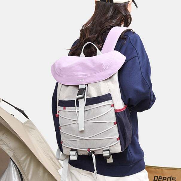 商场品牌户外登山包新款轻便抽绳束口运动背包男女徒步旅行休闲双