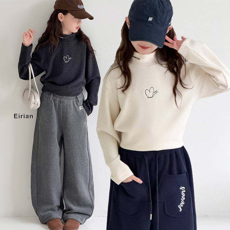 商场品牌女童秋冬加厚保暖上衣2025新款儿童冬季女孩洋气大童双面