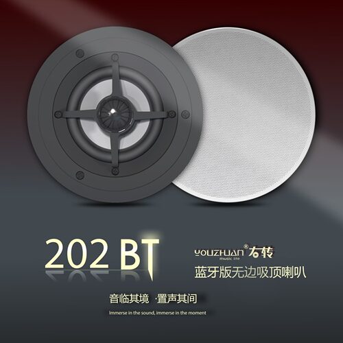 开孔15公分cm蓝牙吸顶喇叭