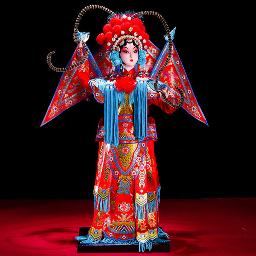 唐人坊绢人特色手工艺旅游纪念品