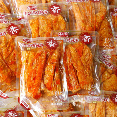 小川锅蒜爆辣片小包装豆皮
