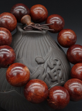 非洲小叶紫檀木手串血