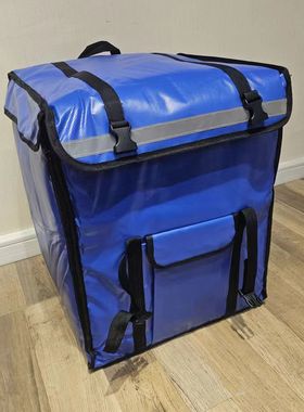 双肩可手提防水保鲜保冷保温包车载野餐冰包露营包86L 24032608D