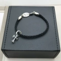 Black Rope Cross [Length 17cm]