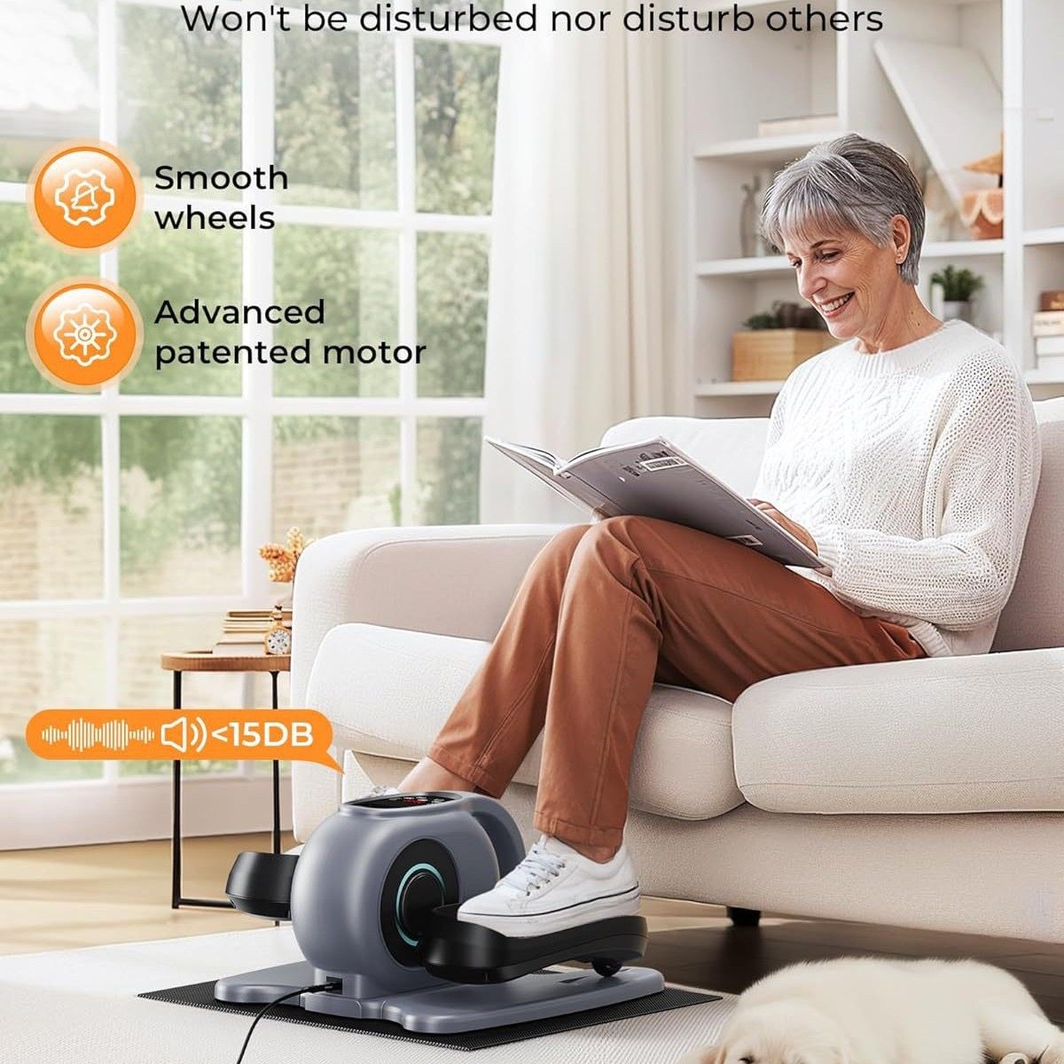 居家运动椭圆机静音老人下肢力量训练腿部肌肉锻炼偏瘫中风康复器