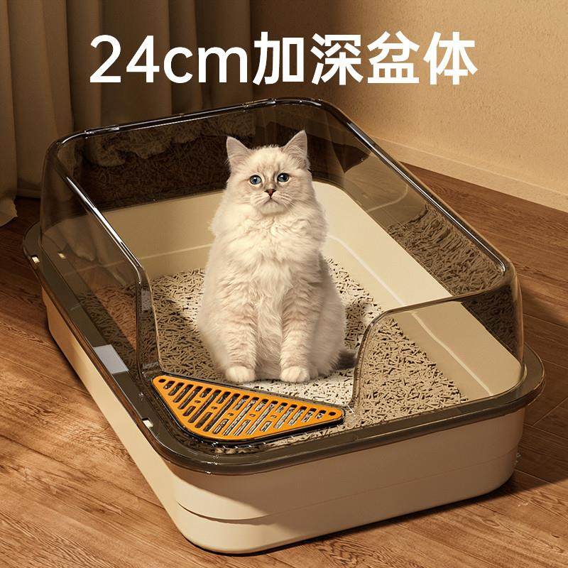 猫砂盆自动清理超大号猫厕所防外溅神器防臭巨大半封闭猫咪专用11