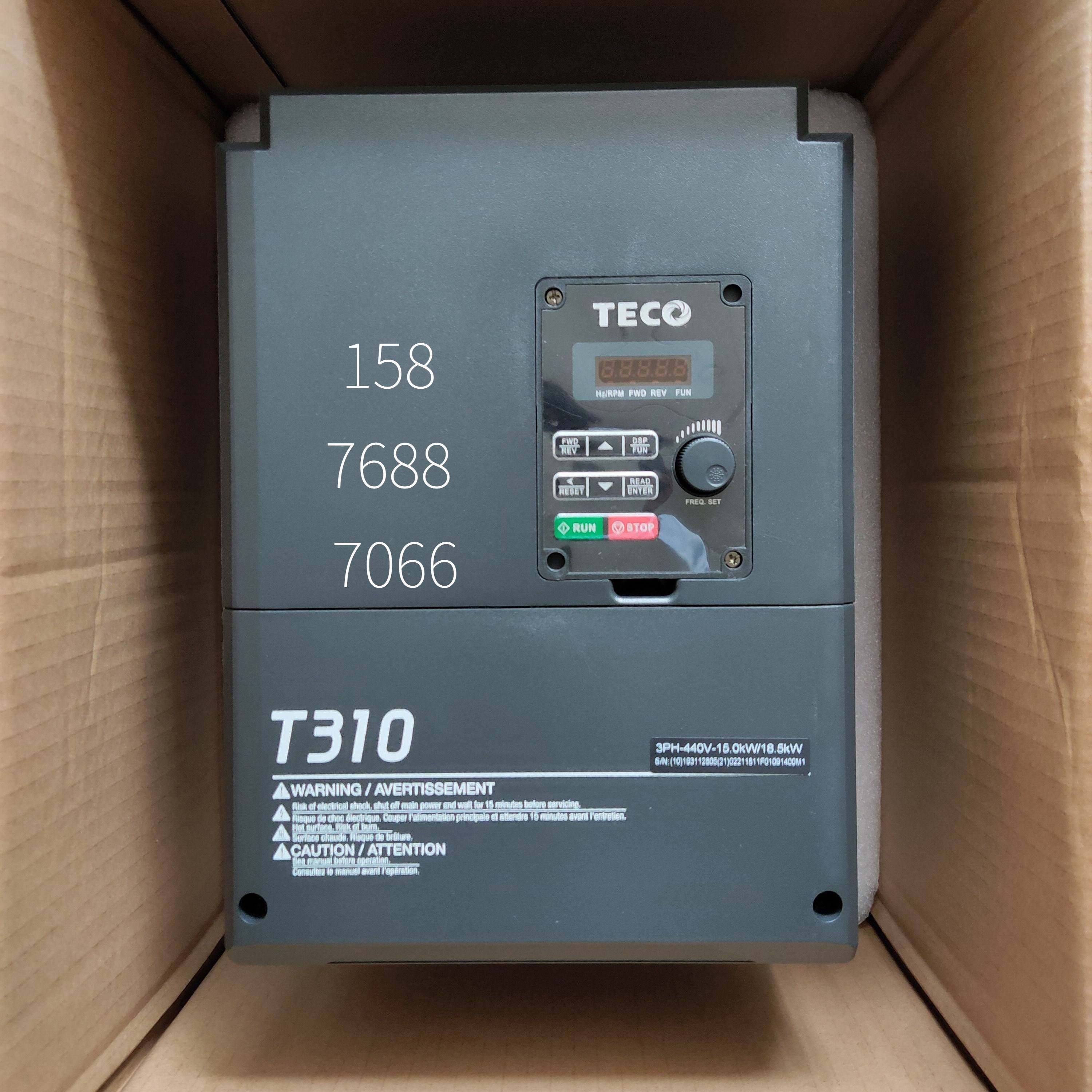 东元变频器t310-4025-h3c 全新现货t310-4030-h3c