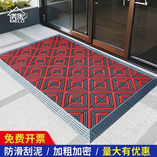 酒店大门口防滑地垫商用进门除尘脚垫户外下雪天迎宾地毯入户门垫