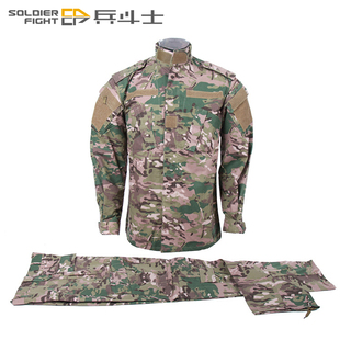 multicam迷彩服经典国产复刻 MC/OCP作战服 真人CS套装防刮格子布