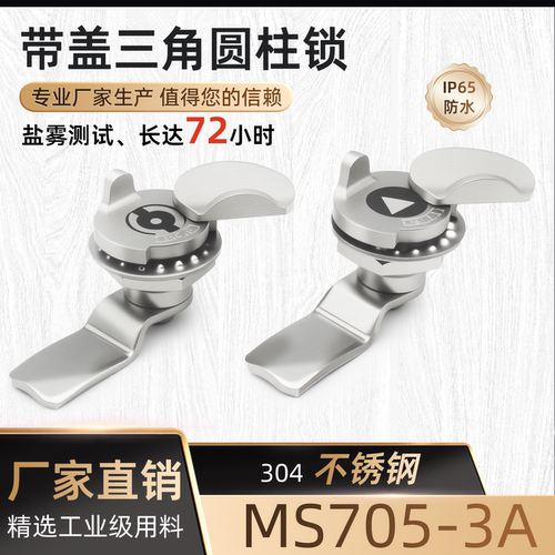 MS705-3A不锈钢电表箱三角锁