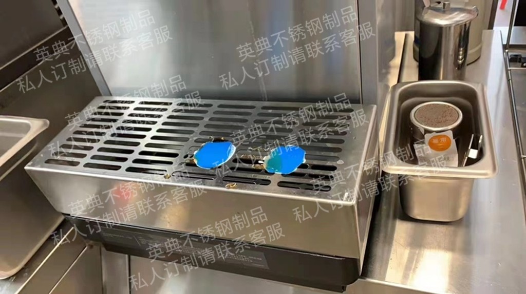 餐厅精品店小型可乐机杯托/三头可乐机杯托/防飞溅架包邮包发票
