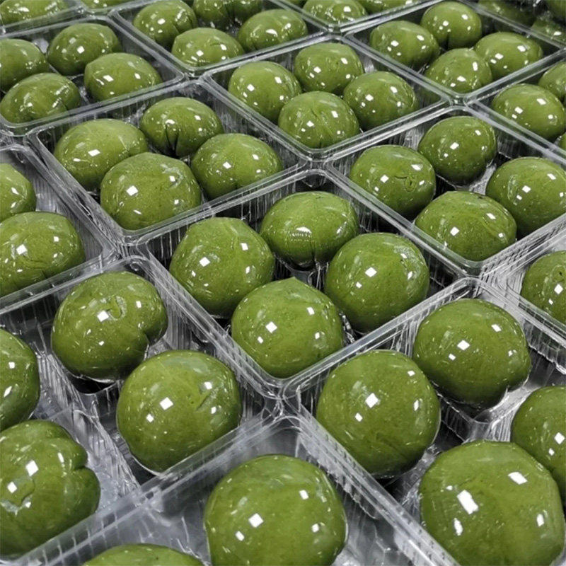 浙江特产艾草青团网红蛋黄肉松青团红豆芝麻糯米糍糕点官方旗舰店