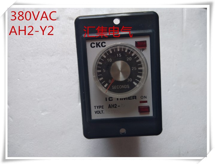 ÕýÆ·CKCÑÓʱ¶¨Ê±¼ä¼ÌµçÆ÷ AH2-Y2 380V AC Öʱ£Ò»Äê