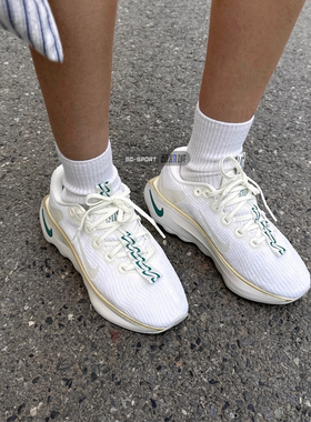 Nike耐克Motiva女子低帮厚底增高缓震休闲健身跑步鞋 DV1238-102