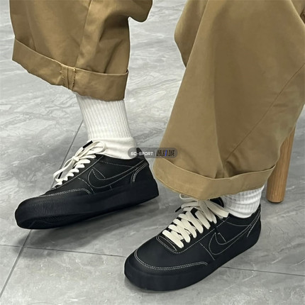 Nike耐克Killshot 2男女低帮纯黑百搭潮流运动休闲板鞋HJ7263-010