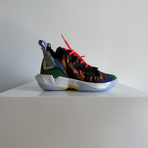 AIR JORDAN WHY NOT威少4代AJ大童女子气垫缓震篮球鞋 DH0944-100