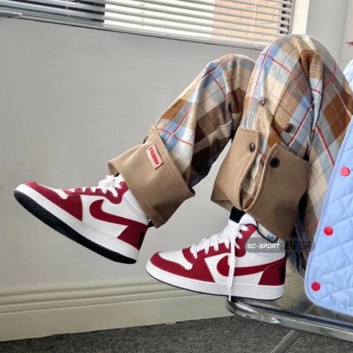 耐克Nike女子复古高帮休闲运动鞋