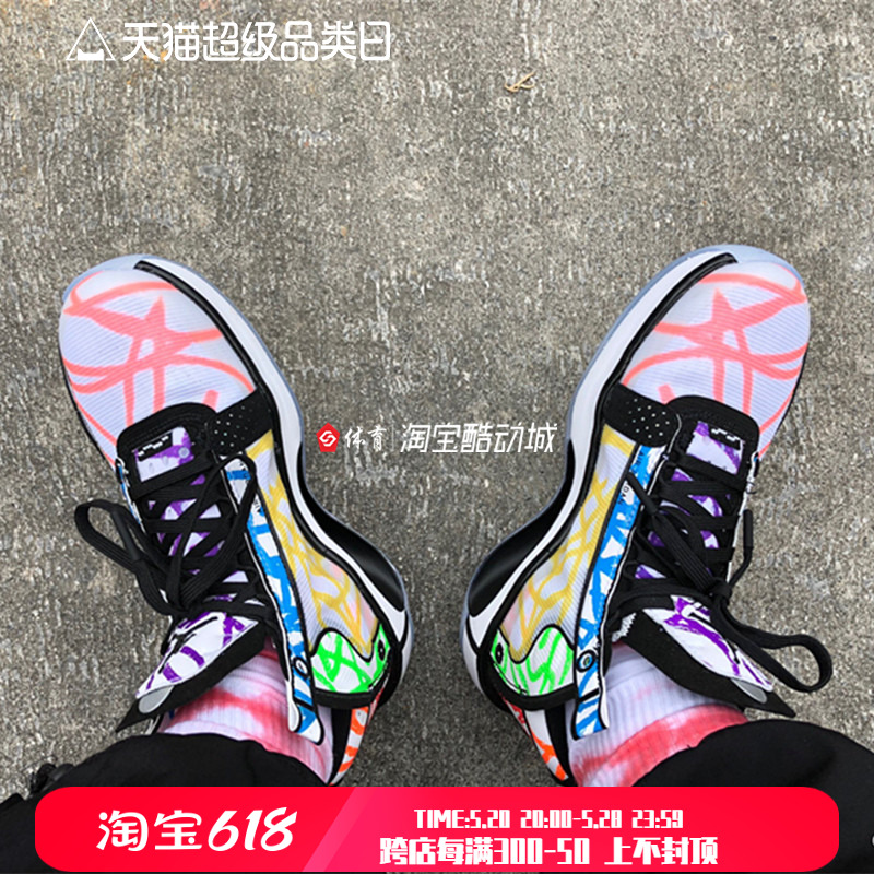 AIR JORDAN 34 女子大童GS黑白首发AJ34缓震气垫篮球鞋BQ3384-100 运动鞋new 篮球鞋 原图主图