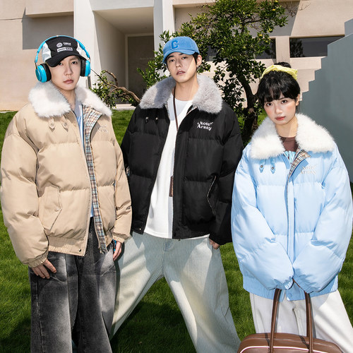 notears座山雕面包服棉袄外套