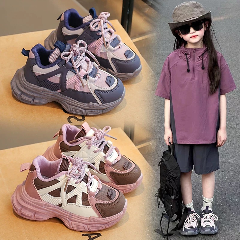 女童2025新款秋季运动鞋轻便软底