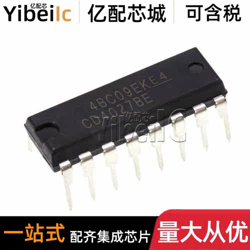 全新原装 CD4027BE DIP-16 直插 CD4027BEE4 逻辑-触发器 IC芯片