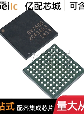 全新原装 GV7600-IBE3 LBGA-100 贴片GV7600 E3 视频-发射器 芯片
