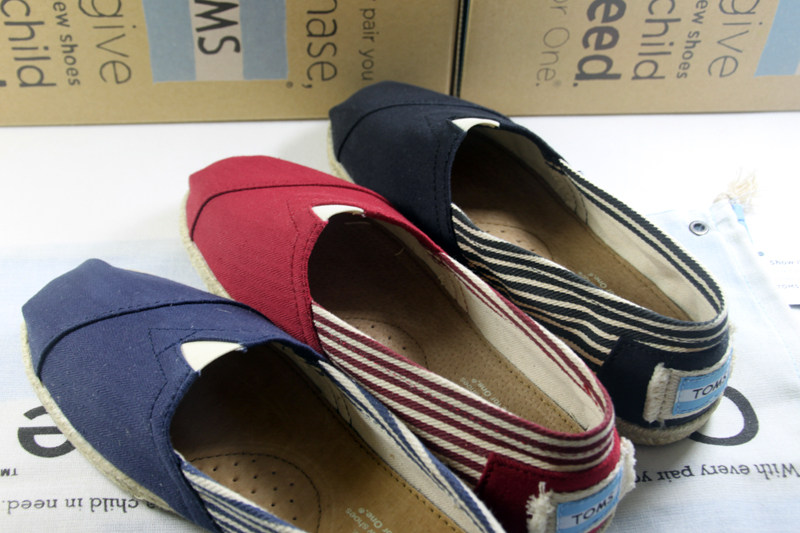 闭店清货亏本条纹toms 托马斯帆布麻底休闲鞋专柜正品夏季 出口原|msdalam kategori Kasut wanita, kasut kanvas - dari Buy2taobao.com untuk memberikan perkhidmatan ejen Taobao profesional membeli