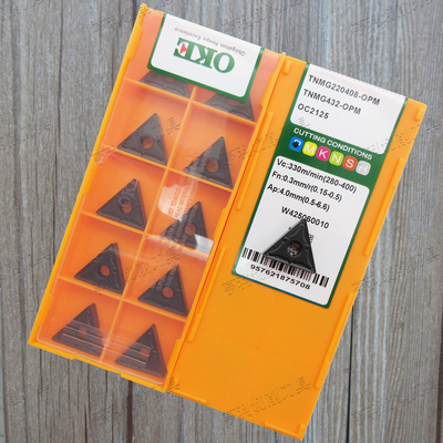 原装0KE数控刀片TNMG220408-OPM TNMG220412-OPM/OPR OC2125 钢件