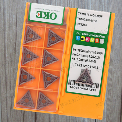 原装0KE欧科乙数控刀片TNMG160408-MF OP1215 TNMG160404-MSF/OMM