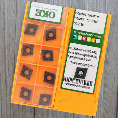 正品0KE欧科乙数控刀片CCMT09T304/09T308/060204-OTM OC2125