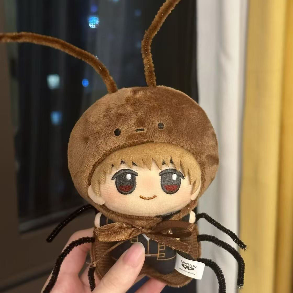 蟑螂头套 无属性 娃用 10cm棉花娃娃帽子娃衣昆虫13cm自嘲熊