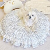 限时秒 宝丽珍韩国宠物狗垫子睡垫保暖纯棉垫子猫垫可拆洗可定制