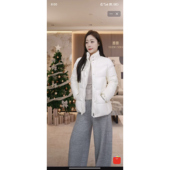 mocn系列小蛮腰90白鹅绒外套 外胸围100衣长59 YUAN 200克