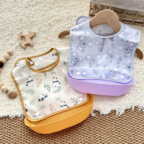 婴儿围兜口水兜吃饭围兜