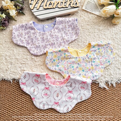 加厚围兜8层棉纱布围嘴