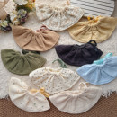 纯棉纱布婴儿口水巾儿童围嘴围兜系带口水兜宝宝防吐奶巾