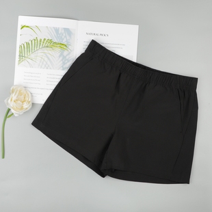 女健身瑜伽跑步高腰速干训练休闲外穿单层可叠穿 运动短裤 夏季 薄款