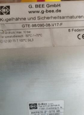 议价g.bee gte-98/090-08-v17-f 气动阀