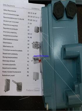 议价FOXBORO ECKARDT阀门定位器SRD991-BHNT7EA4NY.V01