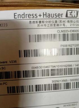 议价CLM223-ID8005E+H恩德斯豪斯变送器 CLS52-A1MV1A1电导率
