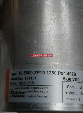 议价T8.5800.ZPTO.1250.P04.4078库伯勒编码器