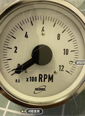 议价NORIS转速表NR100A-FZP  0~1200RPM 议