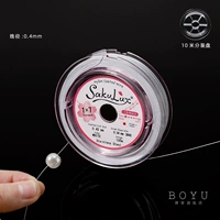 Серебристо-белый, 0.4mm, 10м