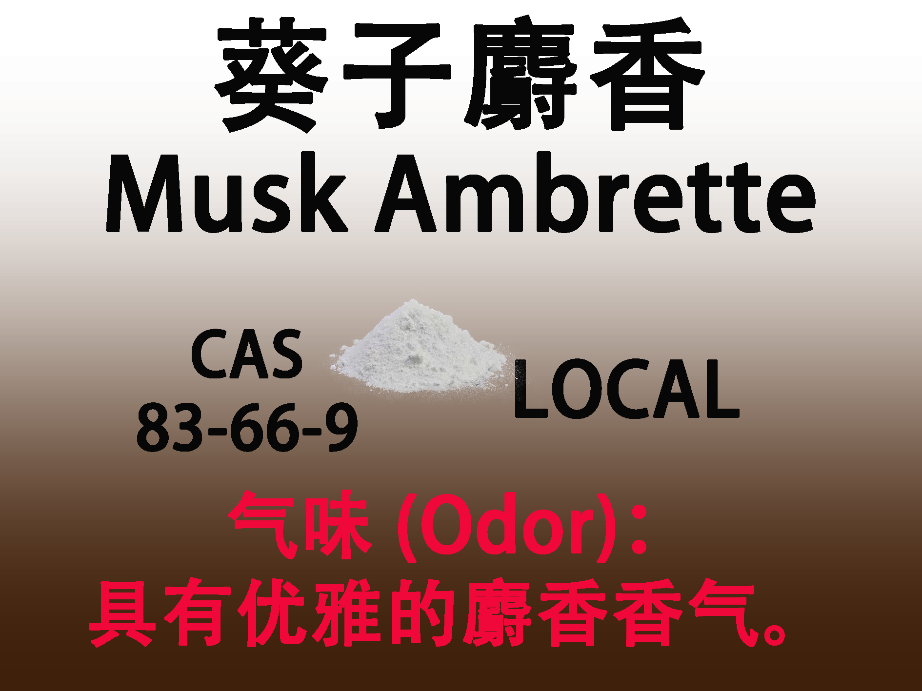 葵子麝香 Musk Ambrette 香水香料
