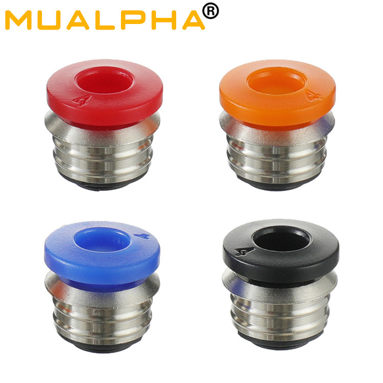 MUALPHA 3D打印配件喷头挤出机快插头 1.75mm远程送料管直通接头