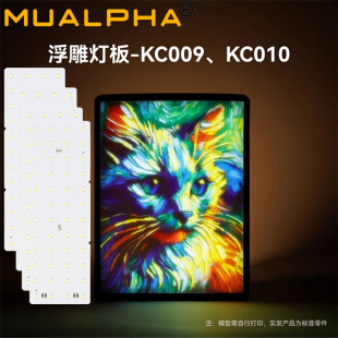 3D打印机浮雕LED灯板拓竹背光板创客宝库透光浮雕照片生成器组件