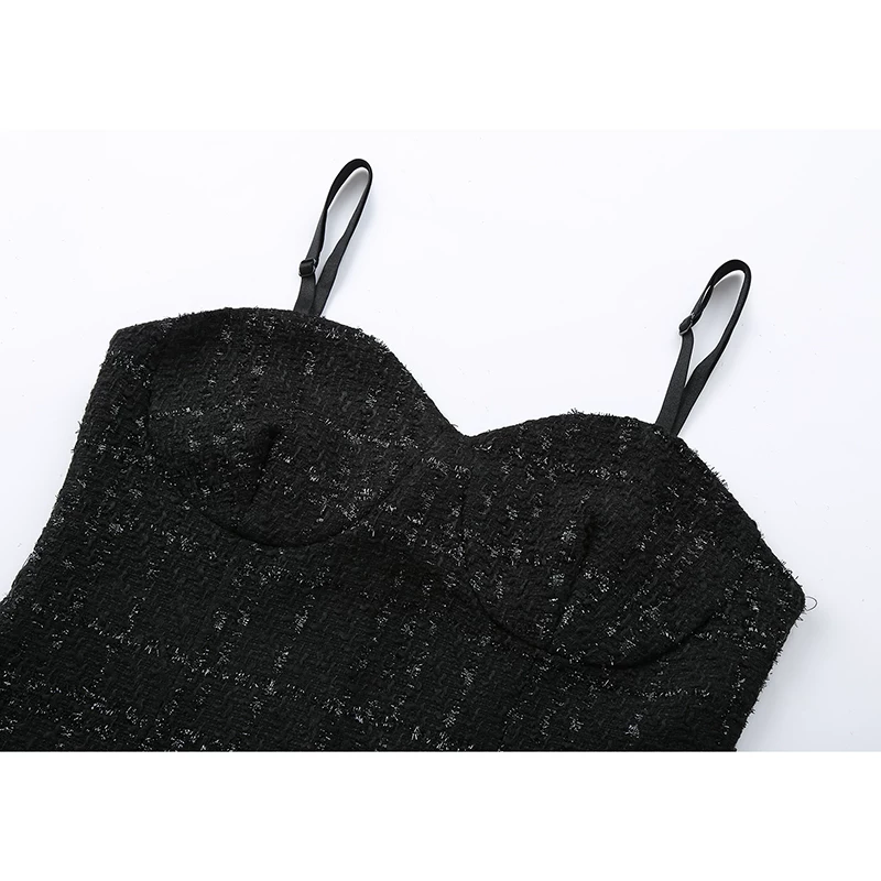 Осенний набор, юбка, черная куртка-пиджак, платье, стиль Chanel, высококлассный стиль