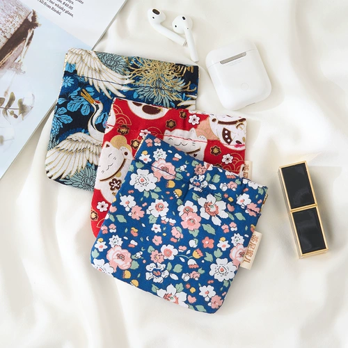 Маленькая сумка-органайзер, наушники, помада, портативная небольшая сумка